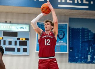 Men’s Hoops Dropped by Columbia in NYC, 72-67