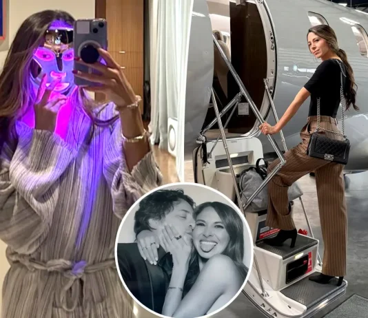 Google co-founder’s influencer girlfriend promotes ‘obtainable’ lifestyle with yacht yoga, caviar breakfast