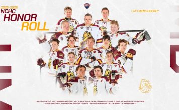 UMD Men’s Hockey Lands 14 on 2025-26 NCHC Academic Honor Roll