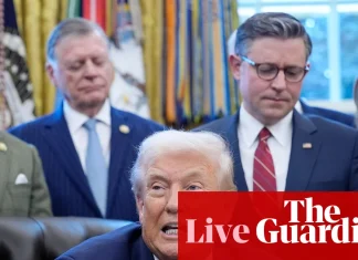 Trump calls for Americans to ‘move on’ from Epstein files – US politics live | Donald Trump