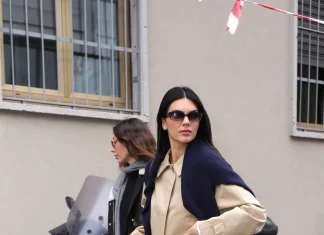 Kendall Jenner and Bella Hadid Bring Their Model Off-Duty Fashions to Milan Fashion Week