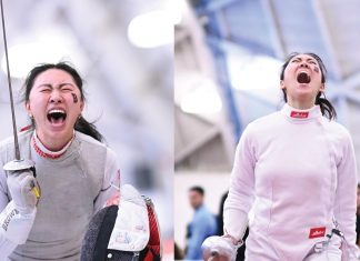 Luo, Chen Collect 12 Wins at NCAA Women’s Fencing National Championship