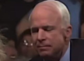 POLITICS WASN’T ALWAYS THIS WAY 🇺🇸❤️
In 2008, less than a month before the election, Sen. John McCain took a political risk to defend his opponent, then-Sen. Barack Obama, against a racist attack by one of HIS own supporters 🥺 During a town hall in Lakeland, Minnesota, a woman told McCain she couldn’t “trust” Obama because he was “an Arab” — latching on to the conspiracy theory being spread at the time, in part, by then-reality star Donald Trump! McCain wouldn’t have ANY part in that. “No ma’am, he’s a decent family man, a citizen that I just happen to have disagreements with on fundamental issues, and that’s what this campaign is all about,” the Senator and American war hero said to applause. The Washington Post later named that exchange as one of McCain’s most courageous political moments. 🎥: The Washington Post