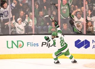 Dylan James named to inaugural NCHC Academic All-Conference Team