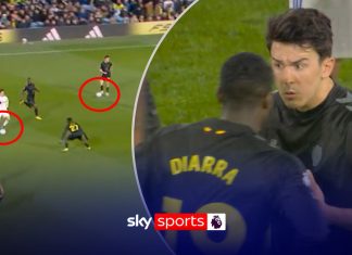 Leeds vs Sunderland: Luke O'Nien is booked in bizarre fashion at Elland Road – Sky Sports