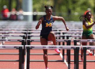 Wolverines Record Two Top-10 Times at Spec Towns Invitational