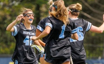 Maryland Edges Johns Hopkins, 15-14, In Overtime in B1G Semifinals