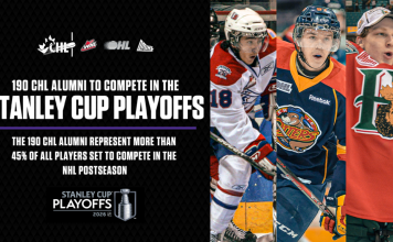 190 CHL alumni to compete in the NHL’s 2026 Stanley Cup Playoffs
