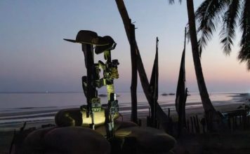 A true Anzac field service in the Philippines