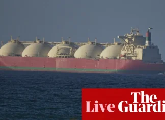 Oil tumbles 10% and stock markets rally as Iran declares strait of Hormuz ‘completely open’ – as it happened | Business