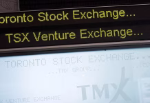 TSX composite: down nearly 200 points, U.S. stock markets mixed