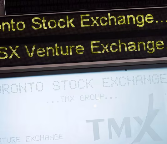 TSX composite: down nearly 200 points, U.S. stock markets mixed