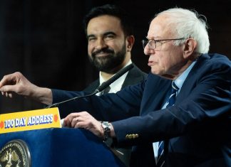 Sanders joins Mamdani at rally marking 100 days in office