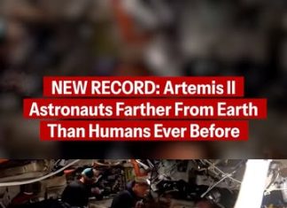 Artemis II astronauts travel farther from Earth than any humans ever have. – Instagram