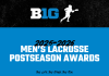 Big Ten Reveals Men’s Lacrosse Post Season Honors
