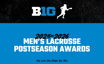 Big Ten Reveals Men’s Lacrosse Post Season Honors