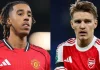 Transfer Rumors: Man Utd's Shock Yoro Swap; Odegaard Wanted by Premier League Rivals