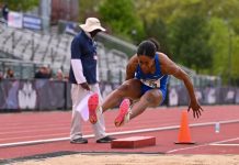 Shadd-Ceres Makes Program History With Winning Jump at BIG EAST Track Championships