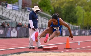 Shadd-Ceres Makes Program History With Winning Jump at BIG EAST Track Championships