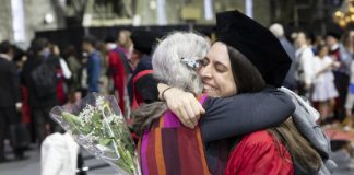 Ph.D. graduates encouraged to carry ‘culture of collaboration’ into the world