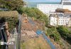 Repairs to Folkestone’s Road of Remembrance began in mid-May