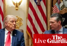 Hegseth vows ‘surge’ of National Guard troops in Washington DC after Trump says ‘don’t lower the number’ – live | Trump administration