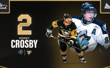 Sidney Crosby named No. 2 on CHL’s Top 50 Players of the Last 50 Years list