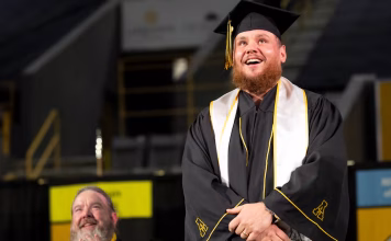 Luke Combs given honorary degree at Appalachian State graduation