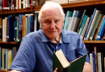 David Attenborough, the excited but hushed voice of nature programs, turns 100