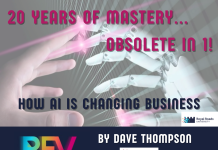 20 Years of Mastery… Obsolete in 1! How AI is Changing Businesses