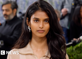 Indian model's understated Met Gala debut revives debate on cultural representation – BBC