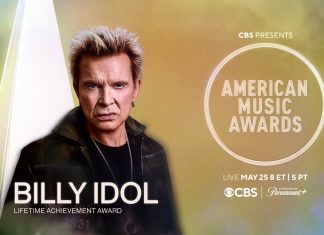 Billy Idol to Receive Lifetime Achievement Award at 2026 AMAs