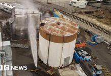 Threat of massive chemical tank explosion is ‘eliminated’, California officials say