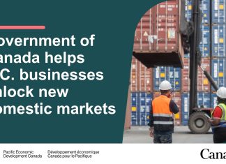 Government of Canada helps B.C. businesses unlock new domestic markets