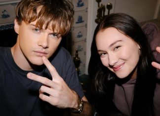 Lola Tung, Christopher Briney snap selfie from ‘The Summer I Turned Pretty’ taping