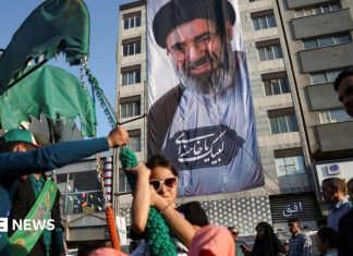US lifts naval blockade as Iran’s supreme leader says Trump made deal ‘out of desperation’ – live updates