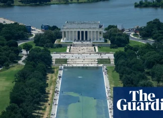 Trump acknowledges ‘real problems’ at reflecting pool after $14m makeover, blaming ‘vandalism’ | Washington DC