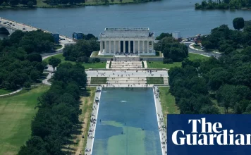 Trump acknowledges ‘real problems’ at reflecting pool after $14m makeover, blaming ‘vandalism’ | Washington DC