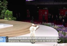 Join us live from Movistar Arena for the event “Building Networks with the World of Culture, Art, Economy and Sport”, featuring Pope Leo XIV during his Apostolic Journey to Spain. A unique occasion for dialogue and exchange between the Holy Father and representatives from the worlds of culture, art, business, economics, and sport, united in the effort to build a more just, supportive, and hope-filled society. Through testimonies and reflections, this gathering seeks to foster a culture of encounter capable of building bridges between people, generations, and nations. Subscribe to our newsletter 👉🏻 https://bit.ly/ewtnvatican Let us know where you are watching from and what your prayer requests are! Images – Vatican Media