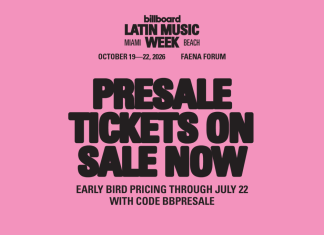 Billboard Latin Music Week 2026 Tickets Are On Sale Now: Save the Date