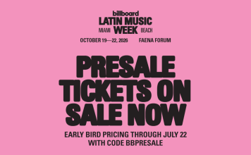 Billboard Latin Music Week 2026 Tickets Are On Sale Now: Save the Date