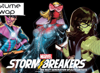 The Marvel Stormbreakers Showcase Fashion-Forward Style As Heroes Swap Costumes With Marvel Icons For The Hellfire Gala