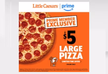 Amazon Prime Day adds $5 Little Caesars Pizza deal for first-ever food promotion