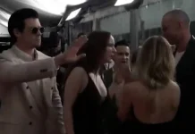 David Corenswet tense moment with photographer over Milly Alcock on Supergirl red carpet