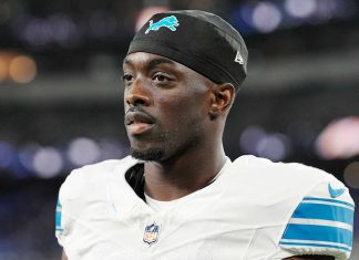 Lions CB Terrion Arnold charged with directing attack, held in jail at least until Monday hearing