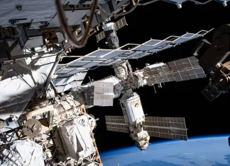 Astronauts take shelter on the International Space Station because of air leaks