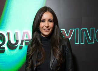 Nina Dobrev likens Aaron Paul kiss to ‘making out with her brother’