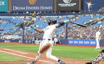 Junior Caminero hits 7th home run in past 6 games for Rays