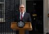 Starmer resigns as UK’s prime minister, succumbing to political pressure
