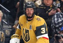 McNabb plays for Golden Knights in Game 3 of Stanley Cup Final